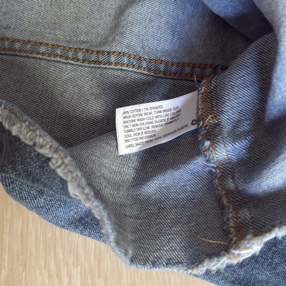 ✨ Cat & Jack Distressed Blue Denim Skirt - Picture 5 of 6